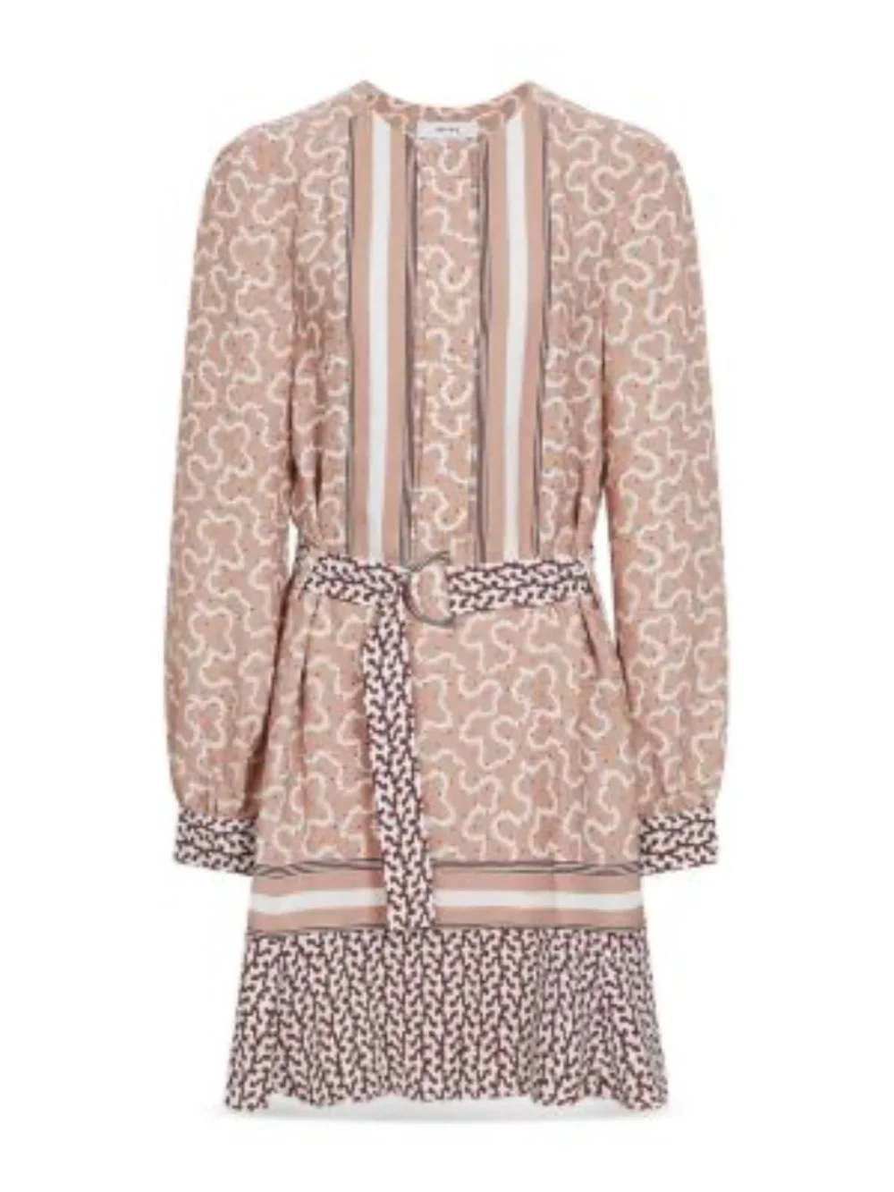 Georgie mixed print dress
